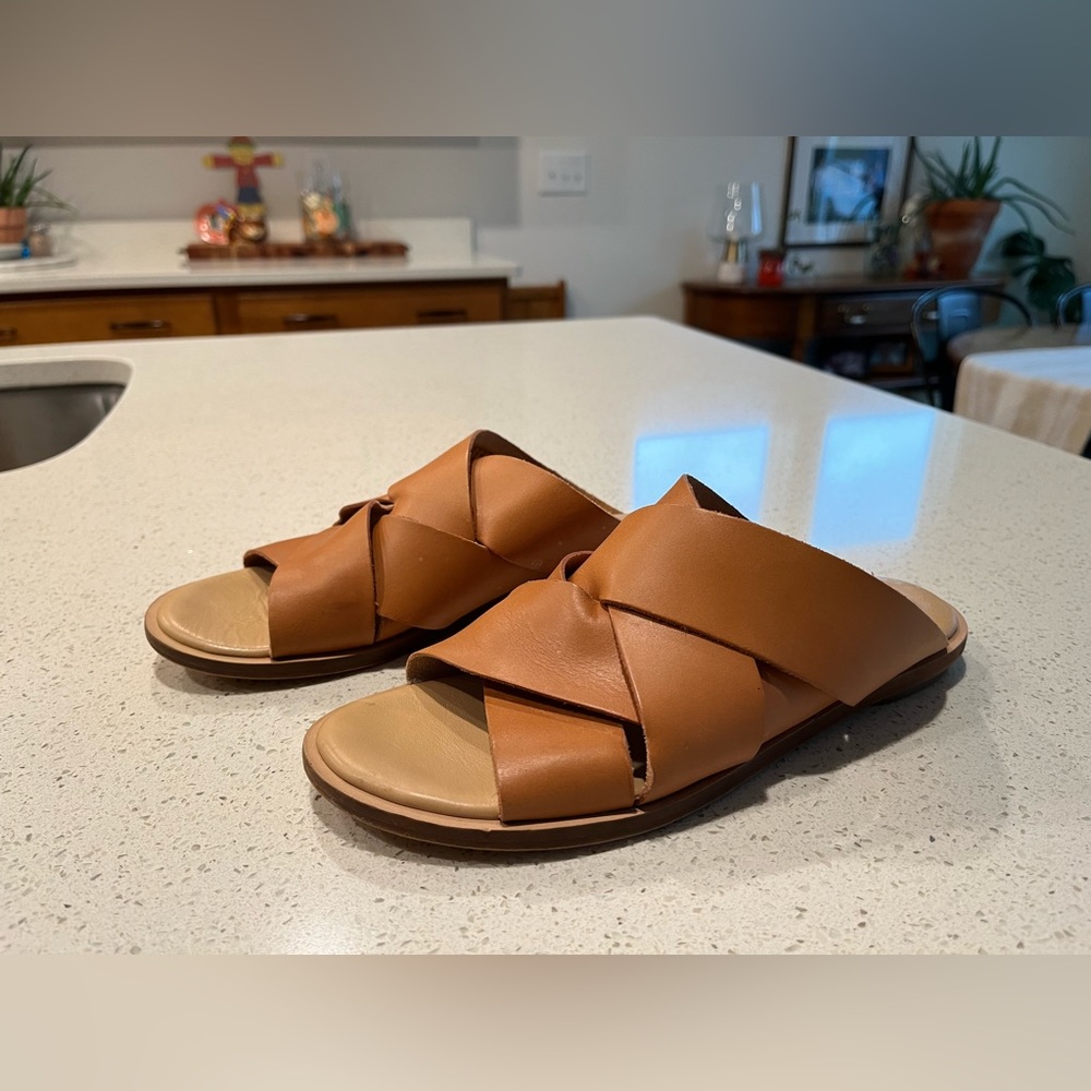 Clark leather sandals